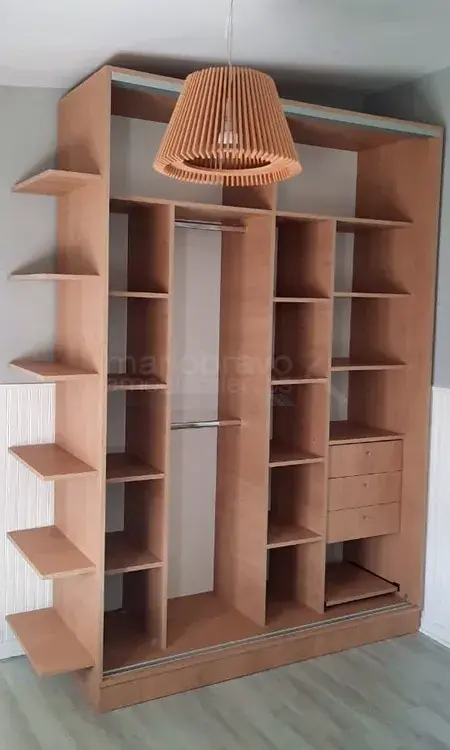 Placard Melamina MDF Roble Kendal Encerado Egger